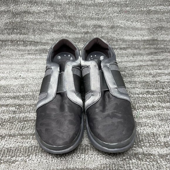 Bzees Flavor Gray Camo Loafers Women's Size 9.5M Shoes Casual Slip-On - Picture 4 of 9